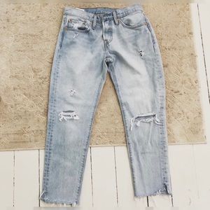 Levi’s 501s tapered